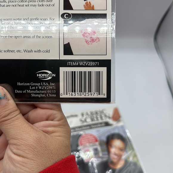 Fashion Art - Next Style FX Collegiate Letters Fabric Screen Kit - Picture 6 of 6